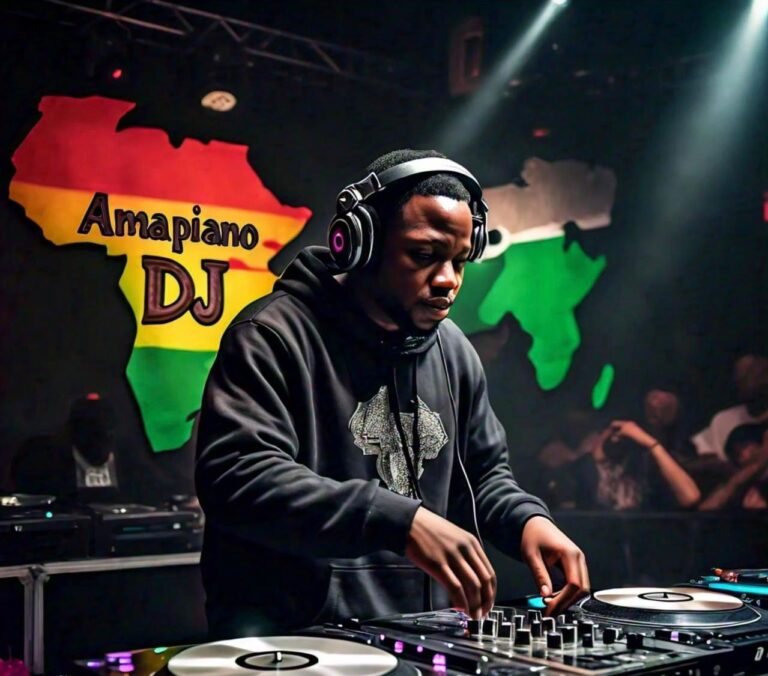 Amapiano DJ mix cover by Deejay Staycool